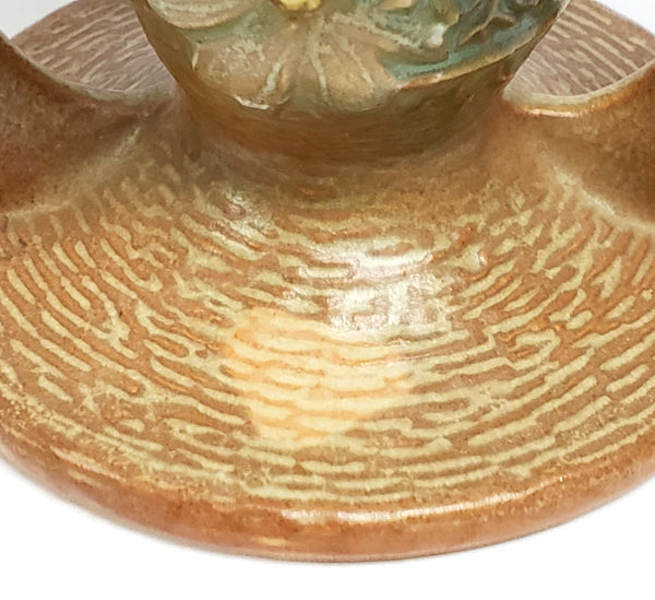 Roseville Pottery "Cosmos " Tan Vase 949-7 ~ 1940
