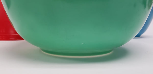 Vintage Pyrex Primary Colors Nesting Mixing Bowls, Set of 4