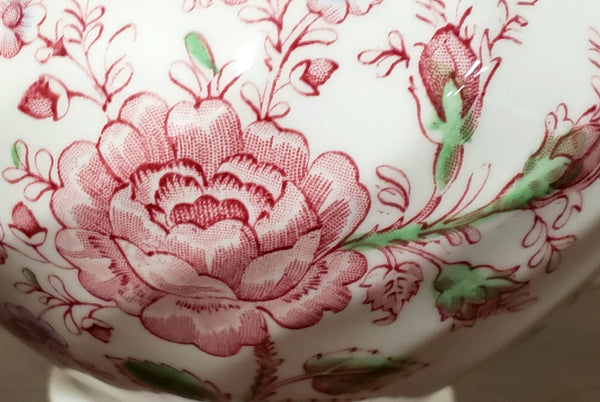 Johnson Brothers Rose Chintz Pink English Tea Pot, Made in England