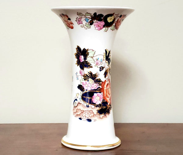 Mason's Ironstone "Mandarin" Trumpet Vase England
