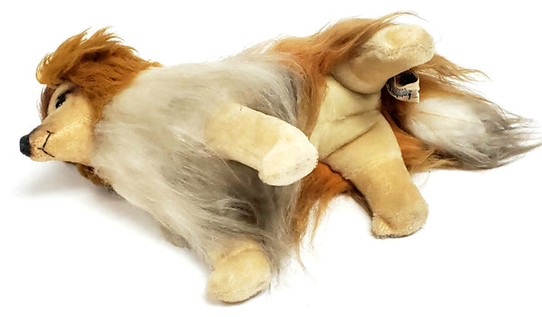 Stuffed Plush Collie Dog by Knickerbocker Toy Company - KT Toys, C 1968-1970's