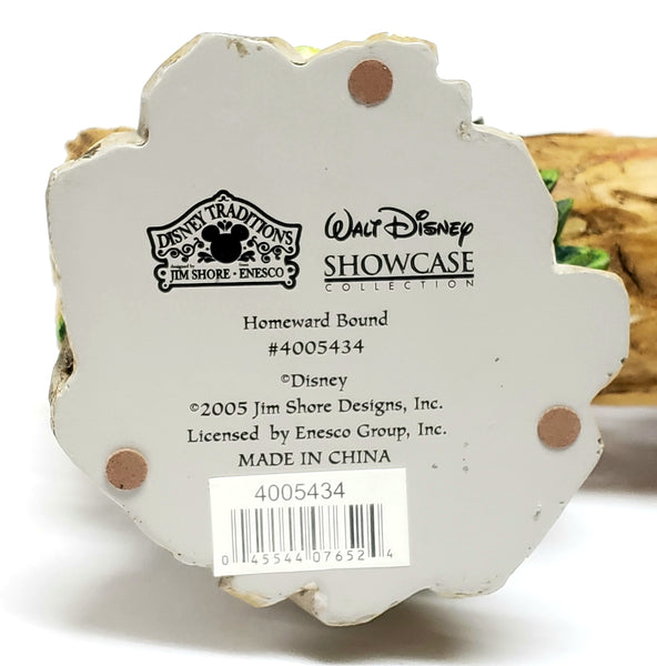 The Seven Dwarfs Log Figurine, "Homeward Bound" by Jim Shore