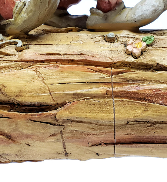 The Seven Dwarfs Log Figurine, "Homeward Bound" by Jim Shore