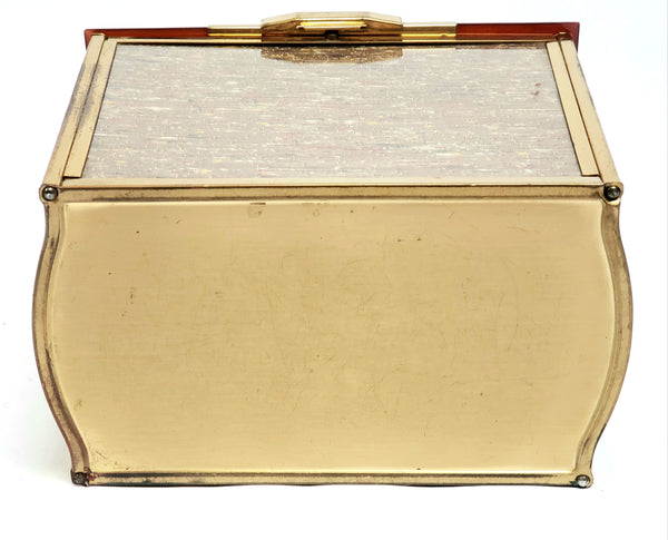 Mid-Century Majestic Lucite Box Purse ~ 1950's