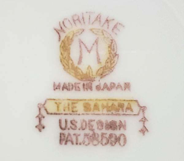 Noritake Fruit Dessert Bowls, Set of 12, "The Sahara" Pattern 58590 ~ 1925-1938