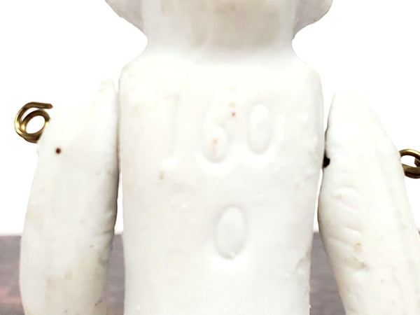 Miniature German Jointed Bisque Dolls with Mold Numbers - Collection of 3