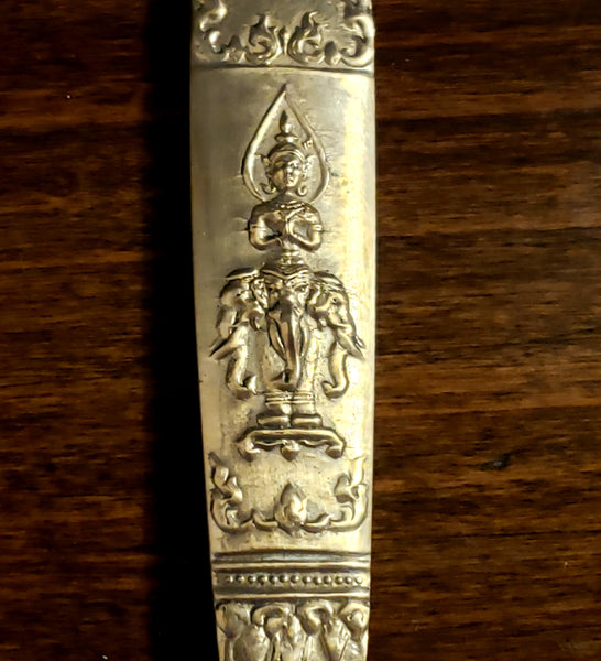 Mid-Century 5 Piece Brass Thailand Barware Tool Set