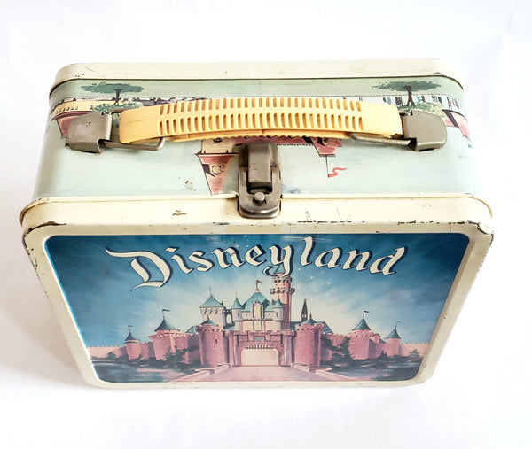 Disneyland Metal Lunchbox, Jungle Cruise Congo Queen and Castle by Aladdin Industries c. 1957