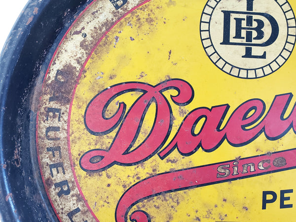 Vintage Beer Tray, Daeufer Lieberman Brewery Allentown PA,  Breweriana 1930's