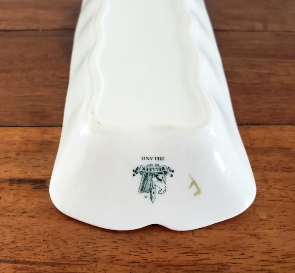 Shamrock Mint Tray by Belleek, Ireland