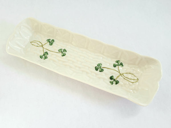 Shamrock Mint Tray by Belleek, Ireland