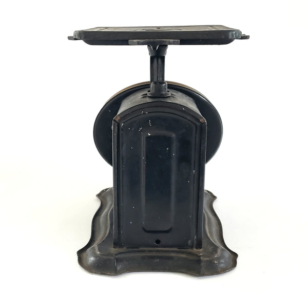 Antique Black Columbia Family Mercantile Scale, Kitchen Accent c. Early 1900's