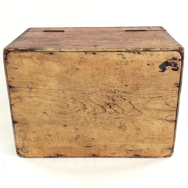 Antique Wooden Cash - Document Box, Tool Box w/ Drawer Tray, ca. 1900-1920's