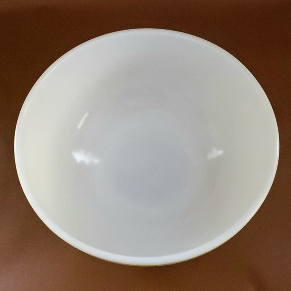 Vintage PYREX 10 1/2" Primary Yellow 4 Quart Mixing Bowl #404 (No Numbers) c. 1945-1950