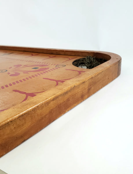 Antique Carrom Double Sided Game Board Archarena, Style E No. 1 c. Early 1900's