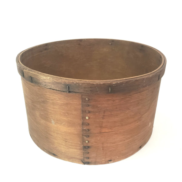 Antique Dry Measure 1/2 Bushel from EB Frye & Son Wilton, N.H.
