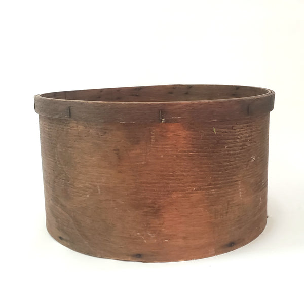 Antique Dry Measure 1/2 Bushel from EB Frye & Son Wilton, N.H.