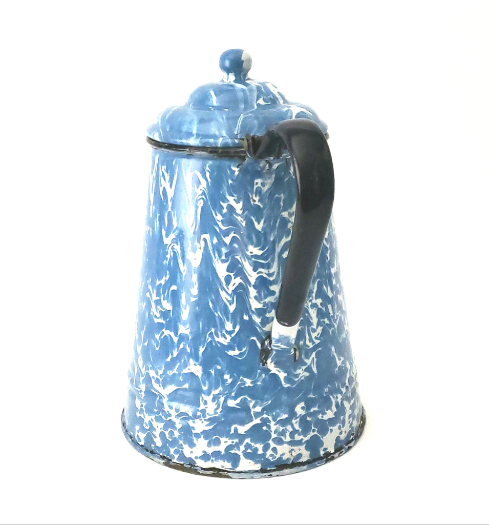 Old Fashioned Enamel Coffee Pot JPG and SVG file