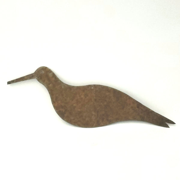 Early Handmade American Folk Art Bird Quilt Stencil Template Cutout