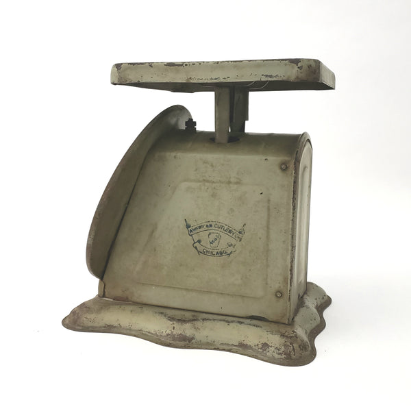Antique Kitchen Scale by American Cutlery Co. Chicago, IL - Rustic Accent