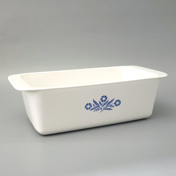 Vintage Corning Ware BLUE CORNFLOWER Rectangular Loaf Dish P-315-B U.S.A.