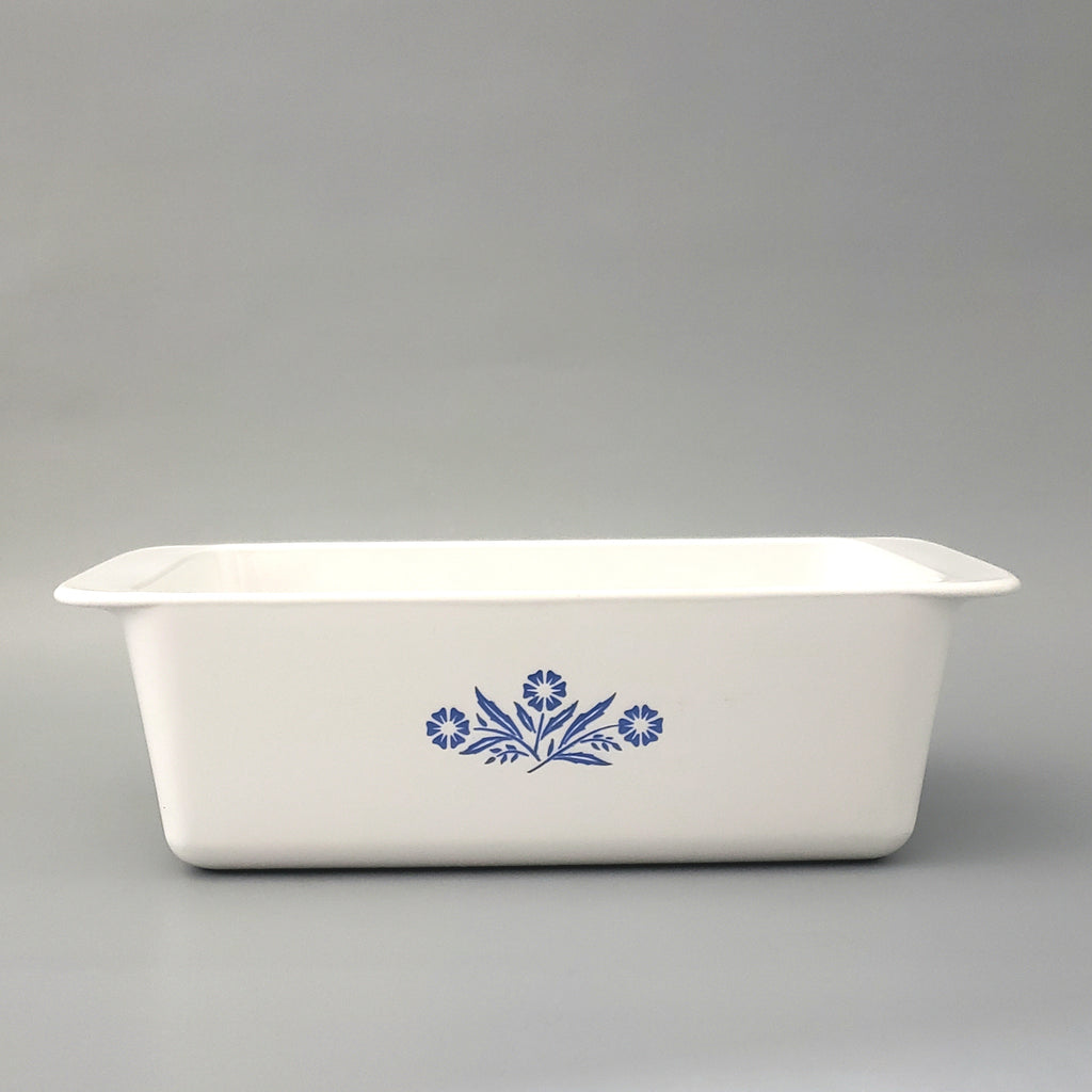 Vintage Corning Ware BLUE CORNFLOWER Rectangular Loaf Dish P-315-B