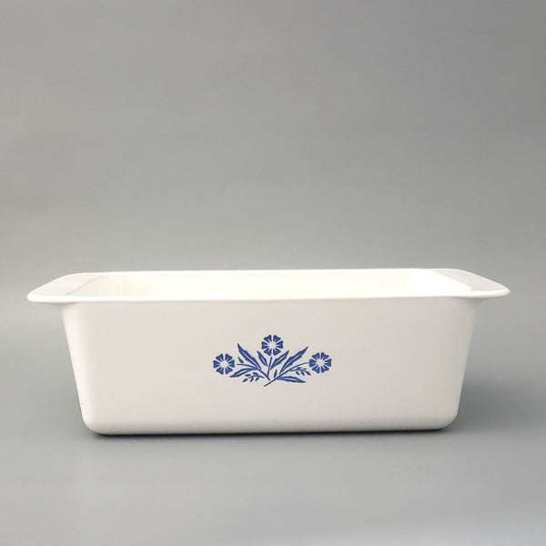Vintage Corning Ware BLUE CORNFLOWER Rectangular Loaf Dish P-315-B U.S.A.
