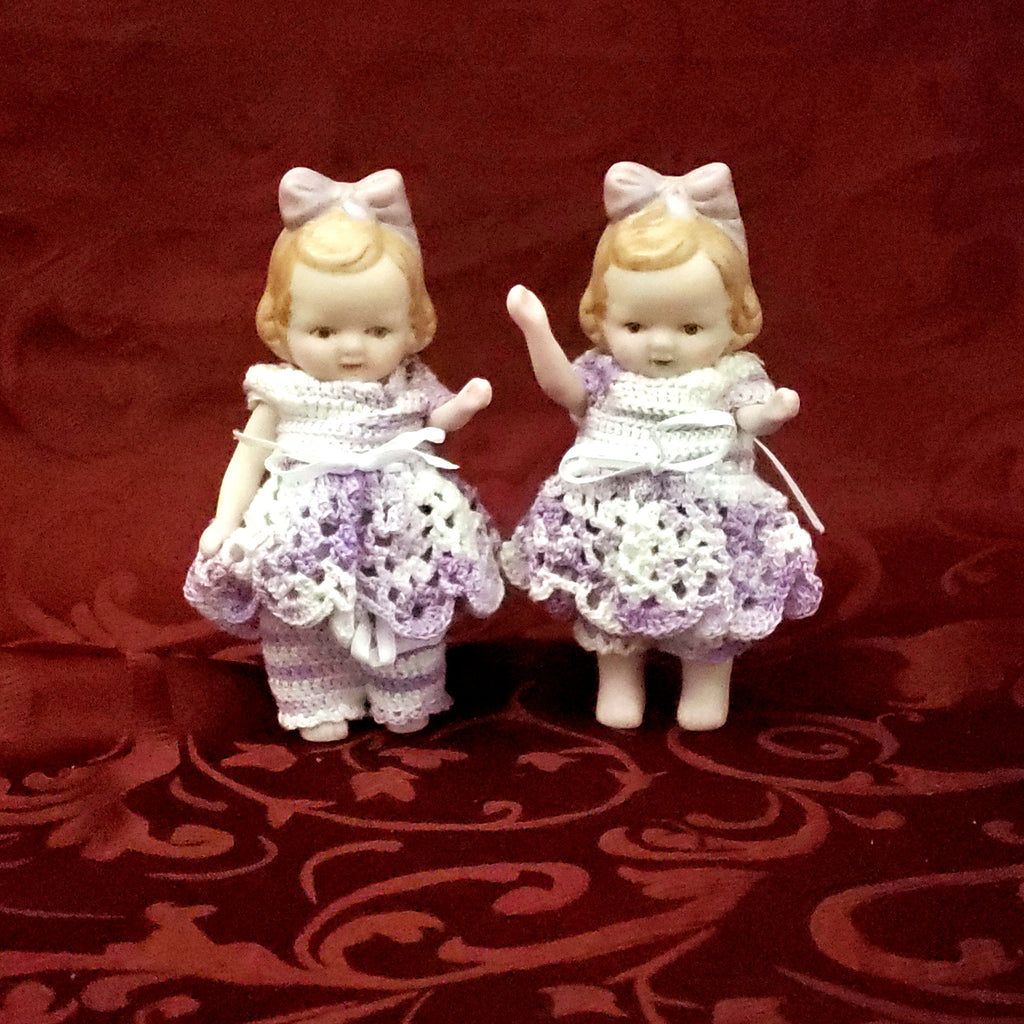 Vintage small porcelain dolls hotsell