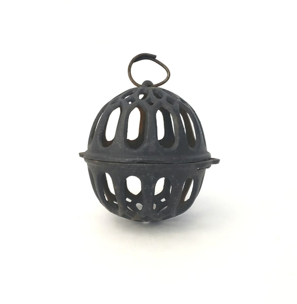 Antique Cast Iron General Store String Twine Holder Dispenser 2 Piece Black