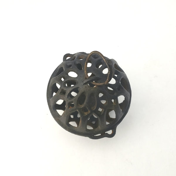 Antique Cast Iron General Store String Holder Dispenser 2 Piece Black