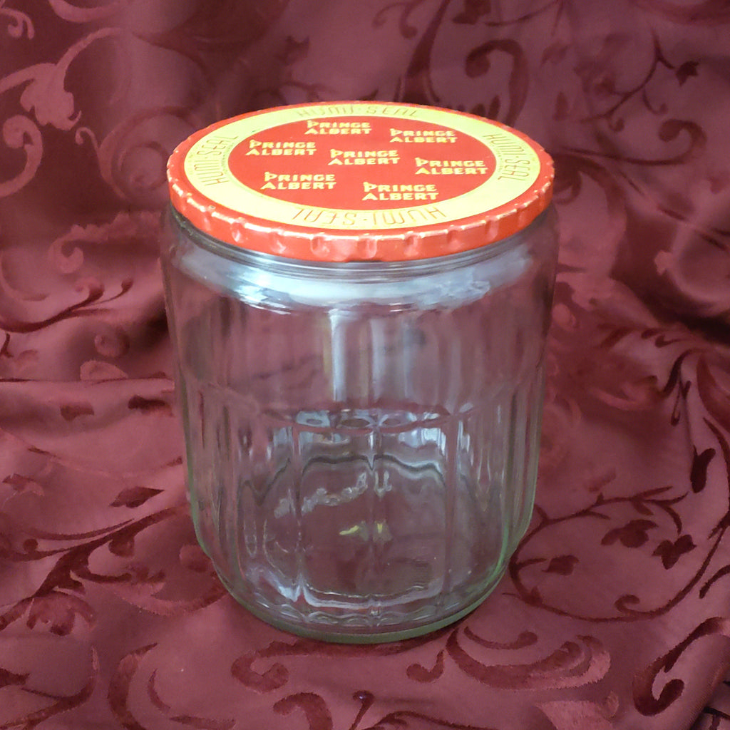 Vintage Prince Albert Large Tobacco Humidor Jar with Humi-Seal by Duraglass