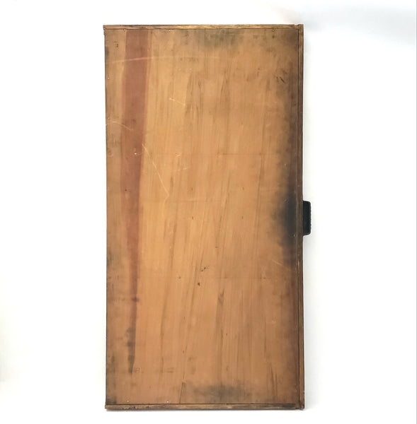 Antique Hamilton Wooden Letterpress Printer Tray, Cabinet Drawer