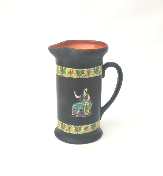 Royal Bayreuth Porcelain 5" Greek Portrait Pitcher - Corinthian Ware