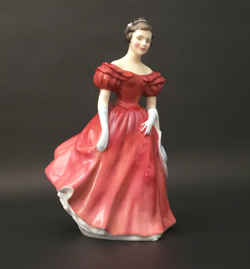 Royal Doulton "Winsome" Lady Red Dress Figurine HN2220 