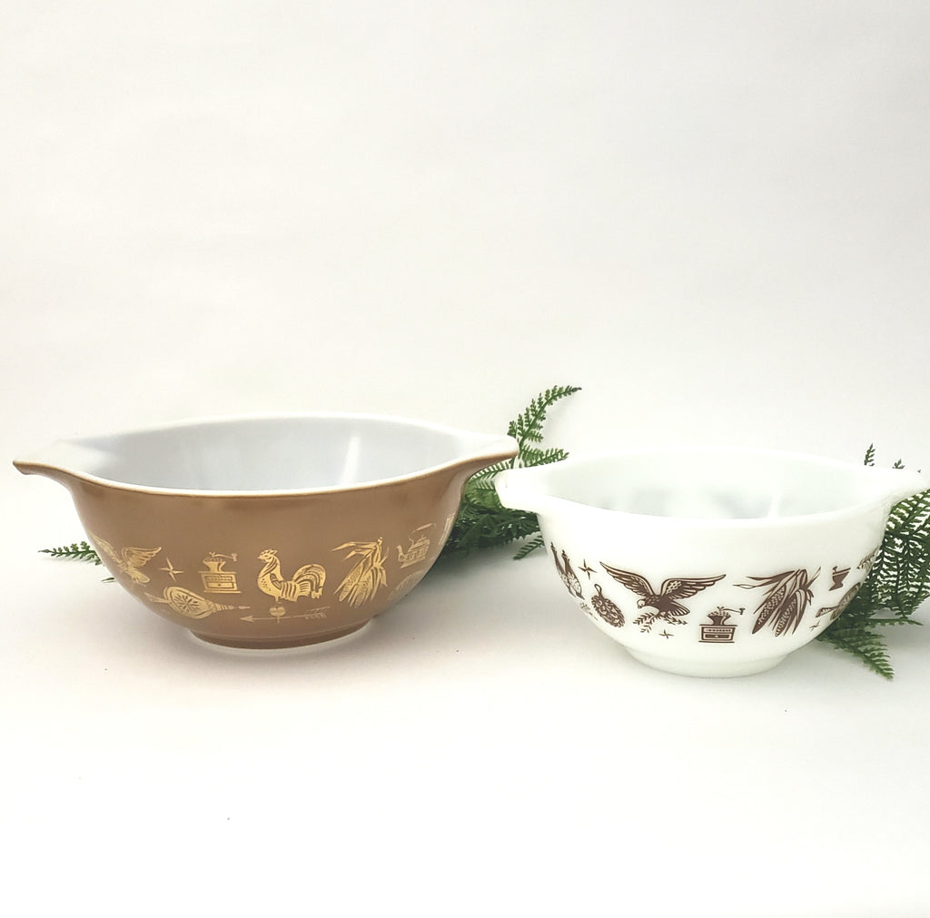 Vintage Pyrex Cinderella Mixing Bowls