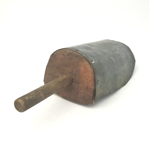 Antique Small Grain Scoop Wood and Metal - Rustic Farmhouse Accent