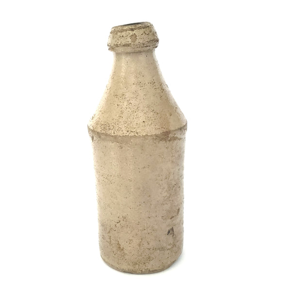 Antique 19th Century Salt Glazed Stoneware Bottle DLO & Son